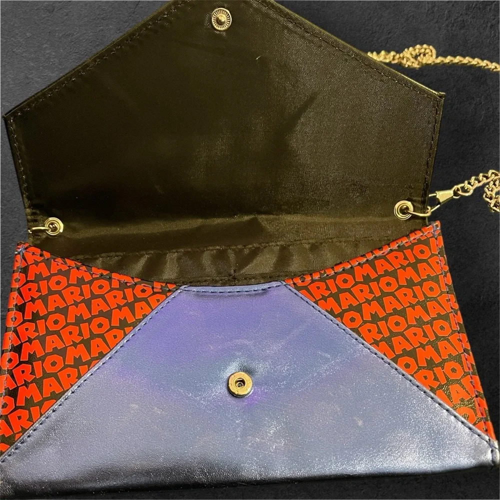 Nintendo Super Mario Bros Envelope Chain Clutch Purse - Picture 5 of 6